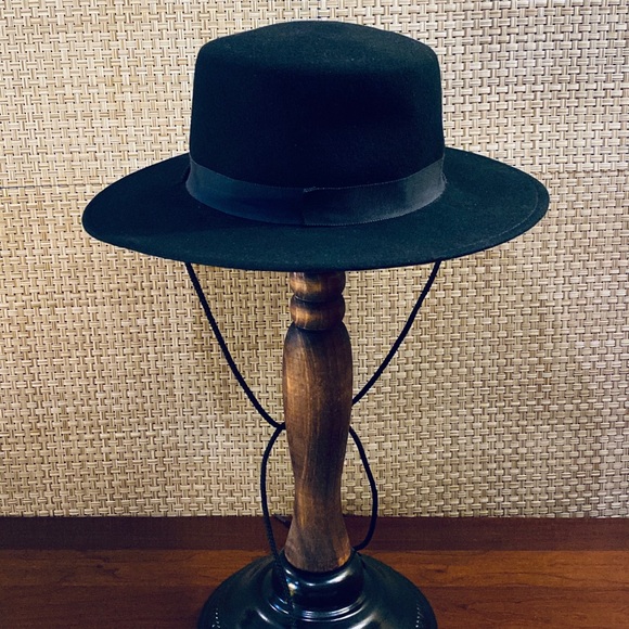 SOLD🌟6xHP🌟VTG Bollman Black Gaucho Bolero Hat - Picture 3 of 10